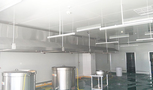 成都袁鮮食品有限責(zé)任公司廠房裝修案例