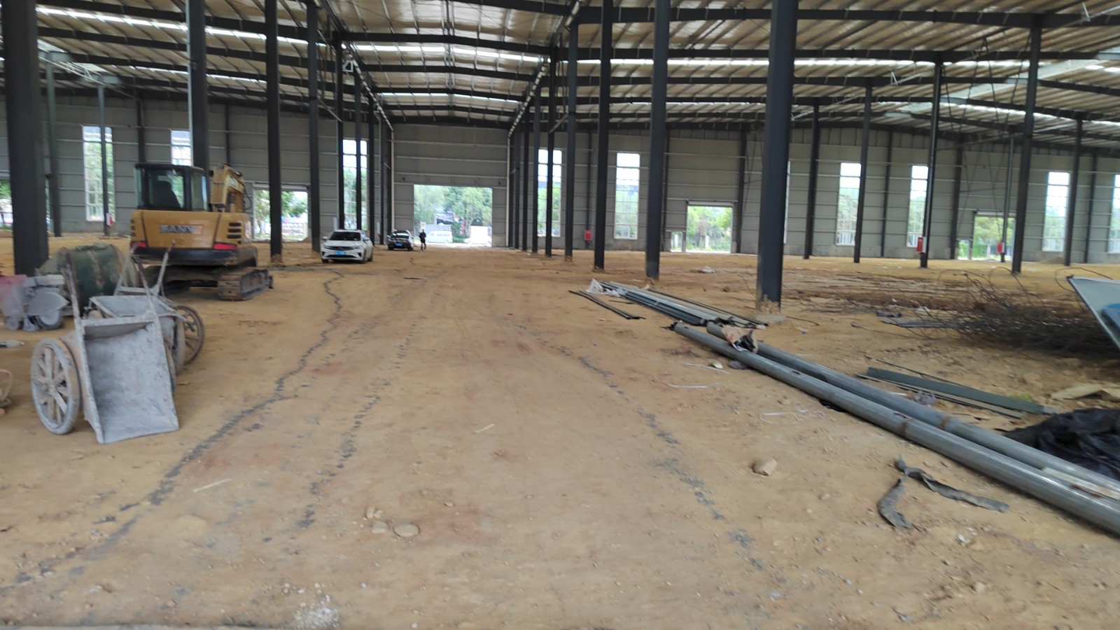 蒲江新修鋼結(jié)構(gòu)廠房出租6000平米帶辦公區(qū)