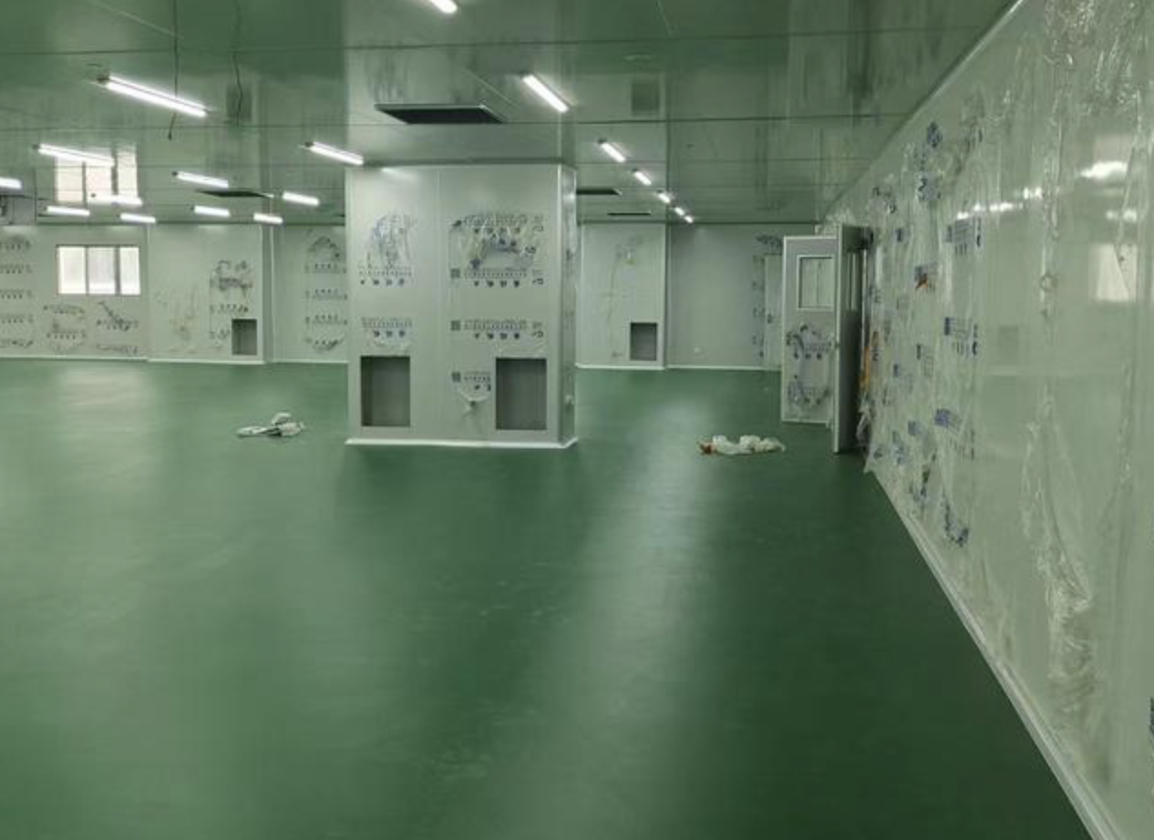 上海金山食品廠房裝修_十萬(wàn)級(jí)食品凈化車(chē)間